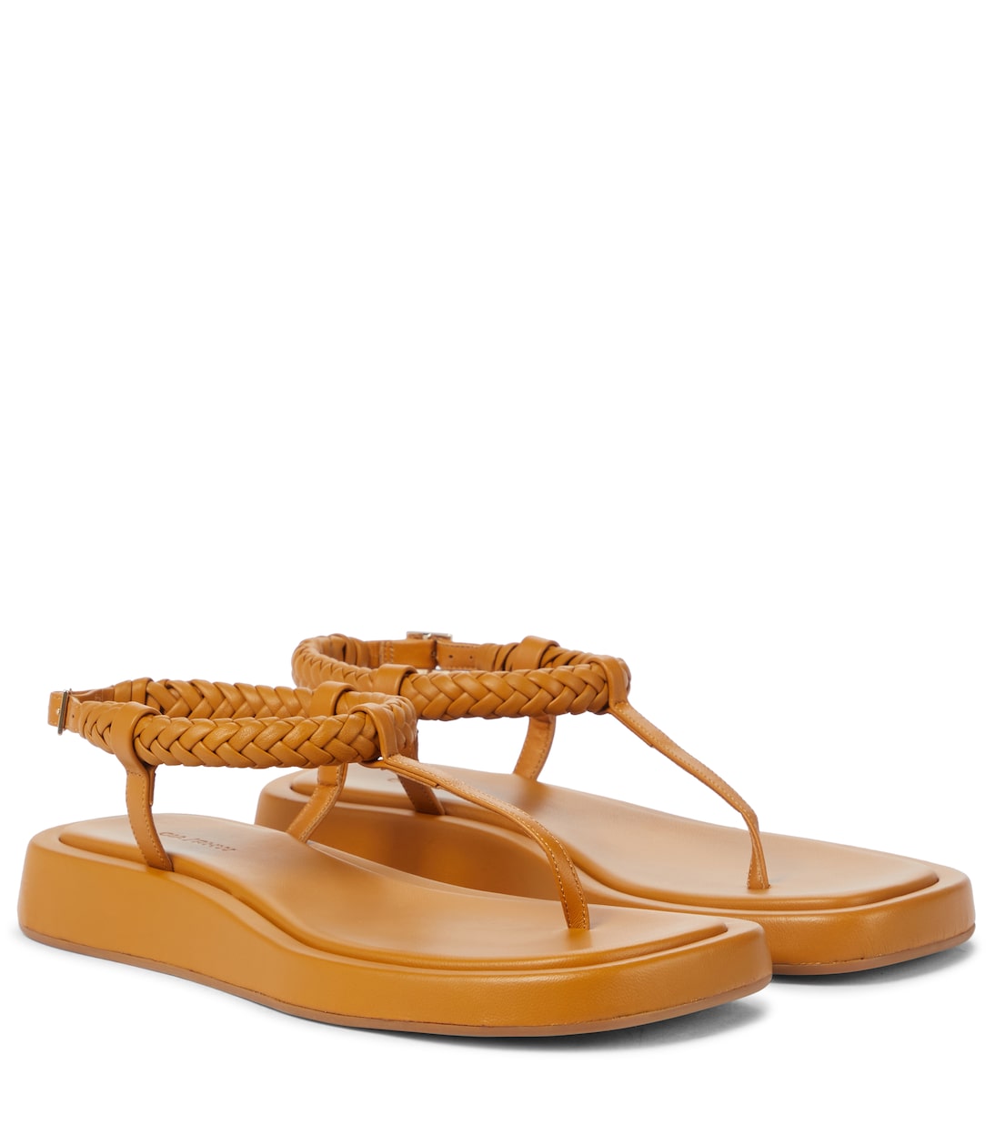 GIA/RHW Zehensandalen Rosie 03 aus Leder | Gia Borghini