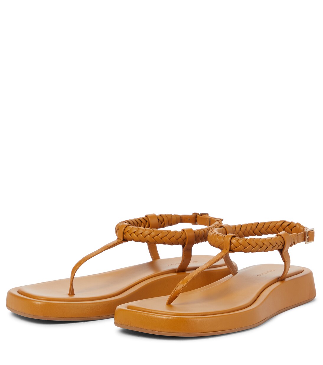 GIA/RHW Zehensandalen Rosie 03 aus Leder | Gia Borghini
