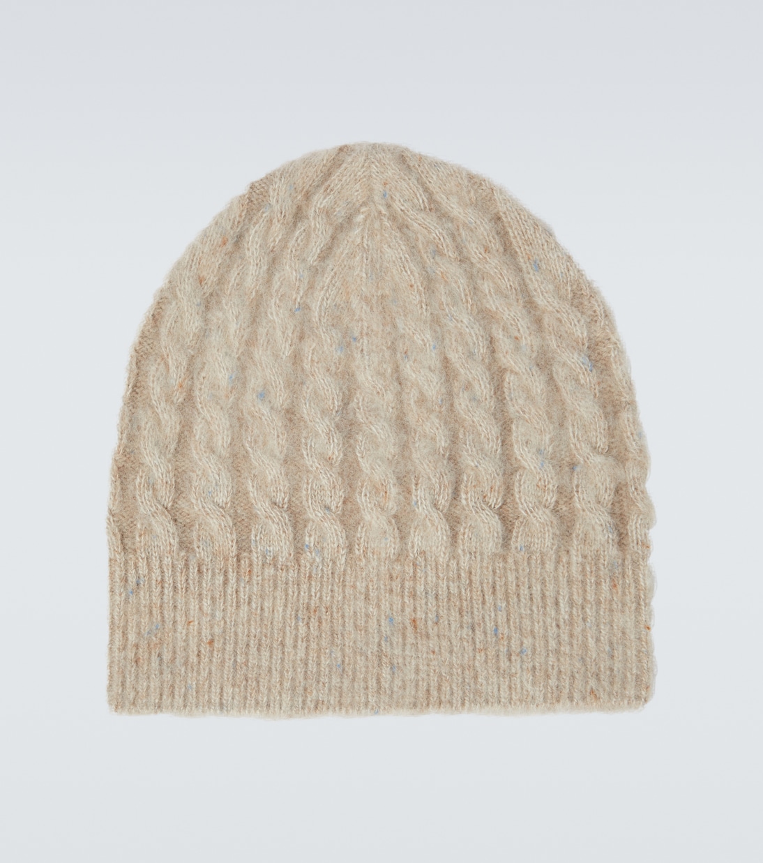 Cable-knit wool-blend beanie | Acne Studios
