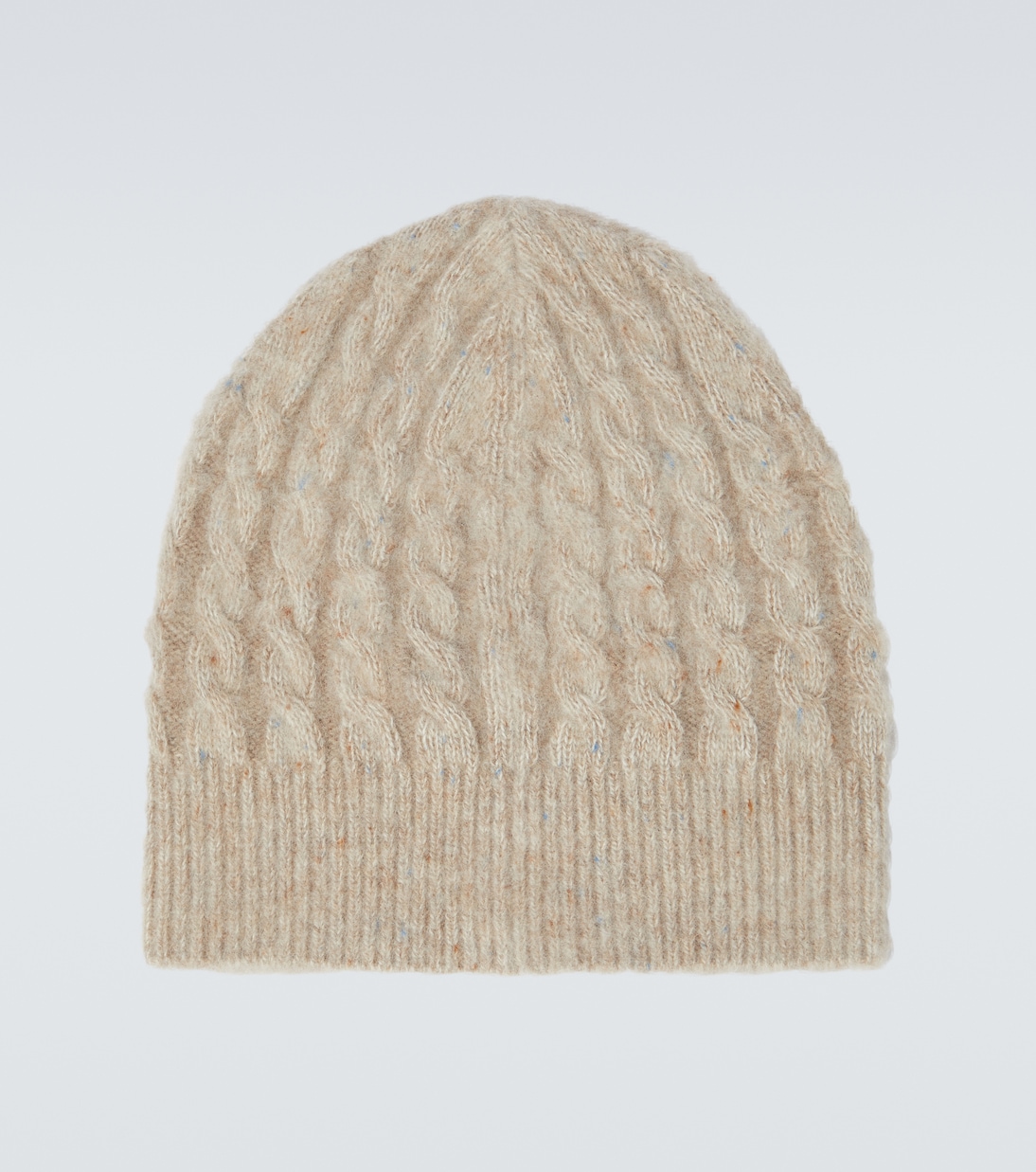 Cable-knit wool-blend beanie | Acne Studios
