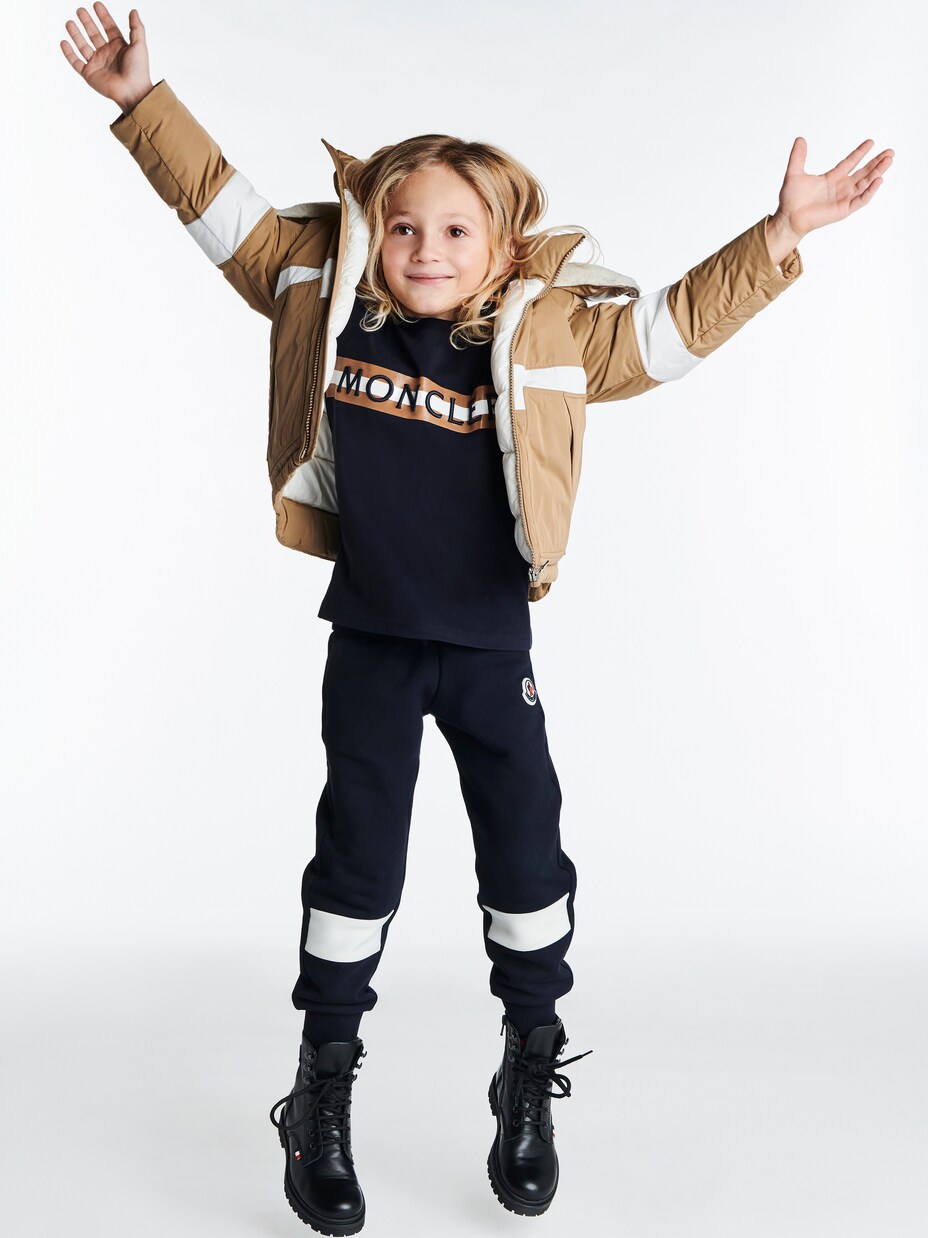 T-shirt en coton à logo | Moncler Enfant