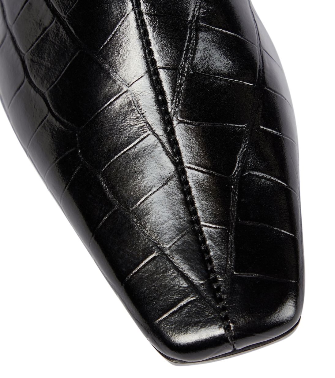 Overknee-Stiefel aus Leder | Toteme