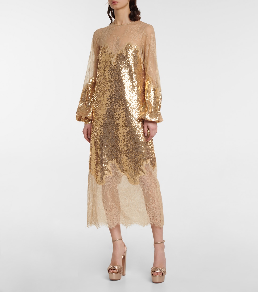 Olie 140 leather platform sandals | Aquazzura