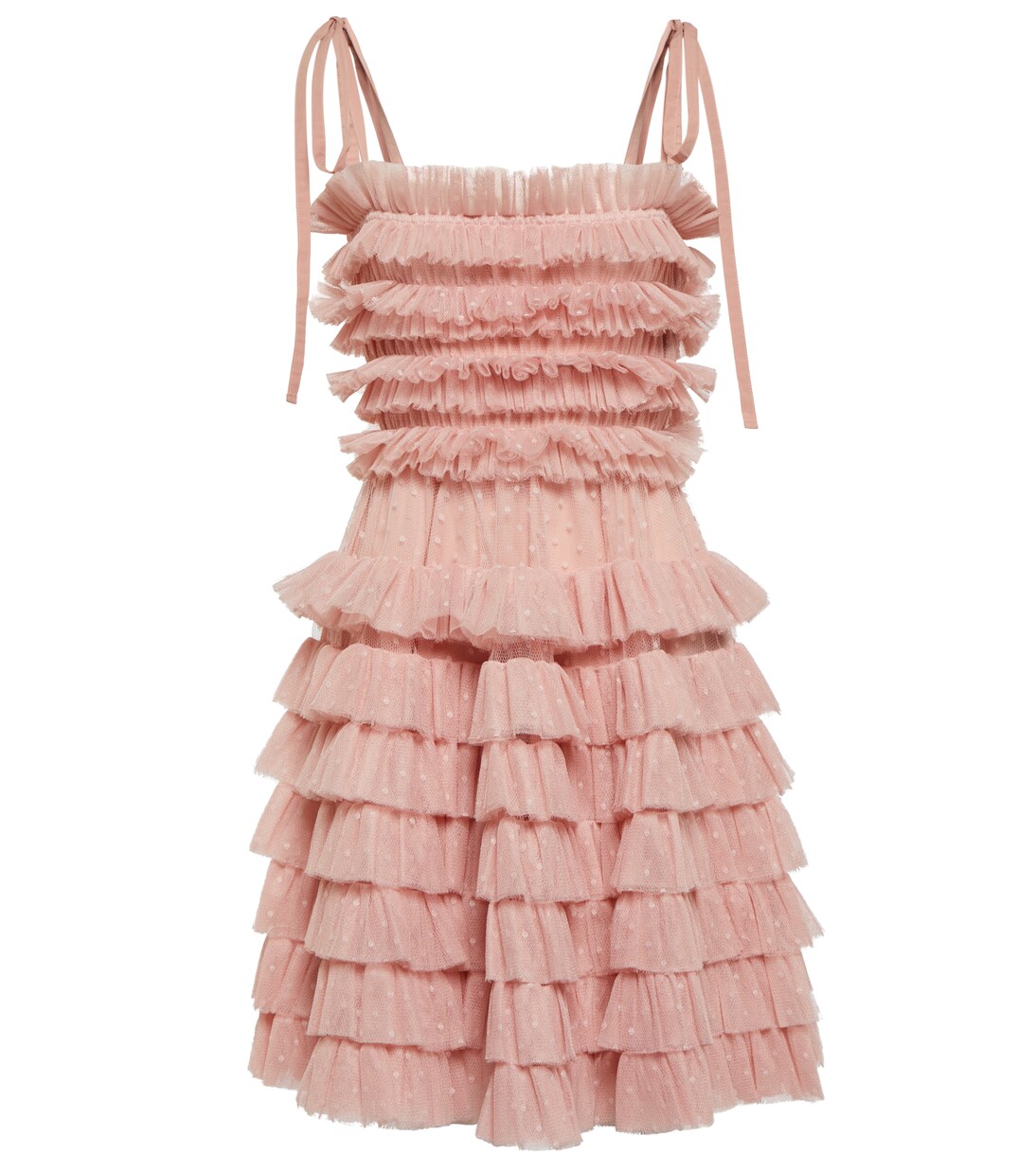 Robe en tulle à plumetis | REDValentino