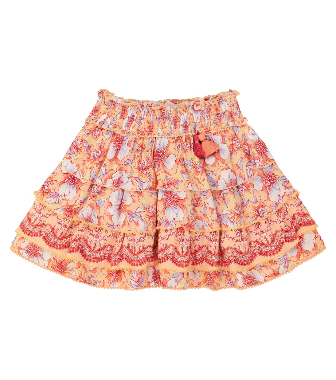 Mini-jupe Ariel à fleurs | Poupette St Barth Kids