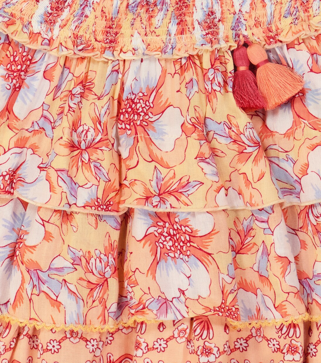 Mini-jupe Ariel à fleurs | Poupette St Barth Kids