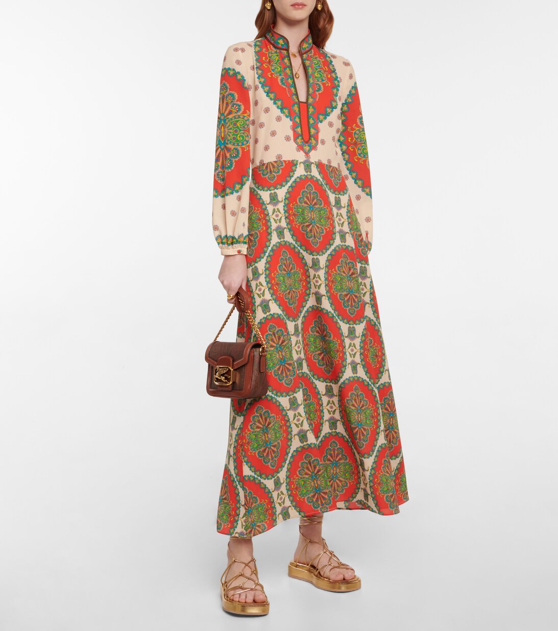 Robe midi imprimée | Etro