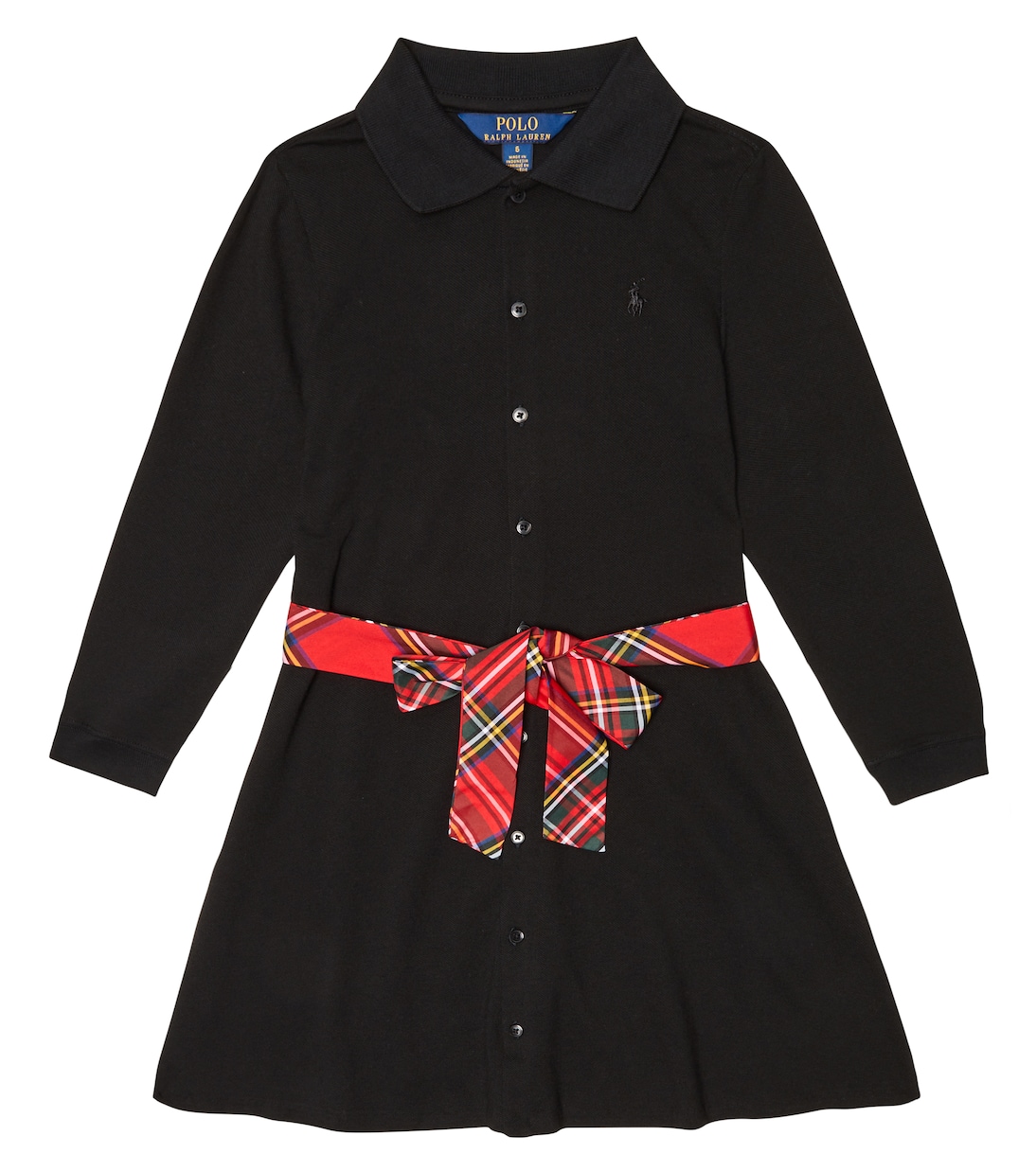 Robe chemise en coton | Polo Ralph Lauren Kids