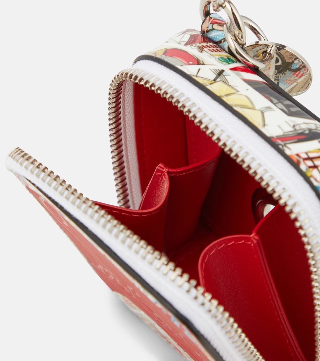 Printed leather waste bag holder | Christian Louboutin