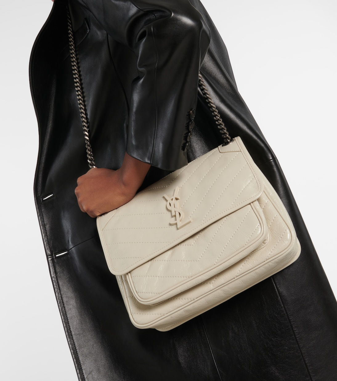 Sac Niki Medium en cuir | Saint Laurent