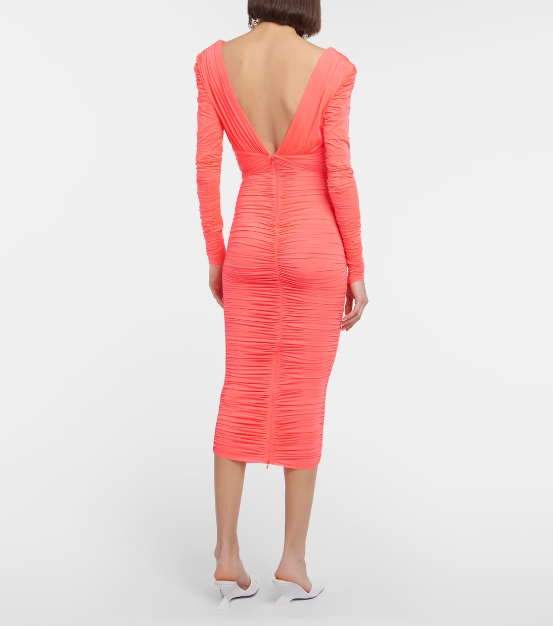 Marin ruched midi dress | Alex Perry