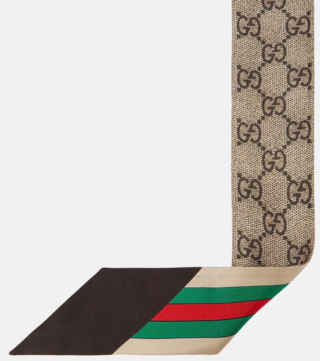 Foulard GG en soie | Gucci
