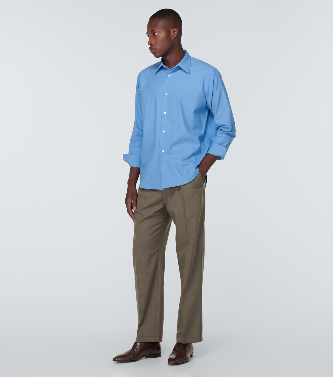 Greghost leather Oxford shoes | Christian Louboutin