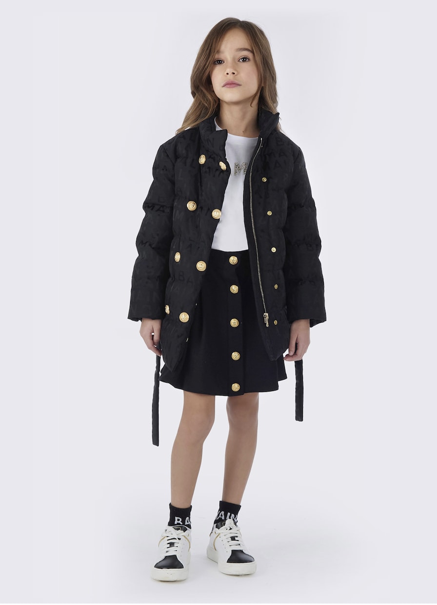 Pleated skirt | Balmain Kids
