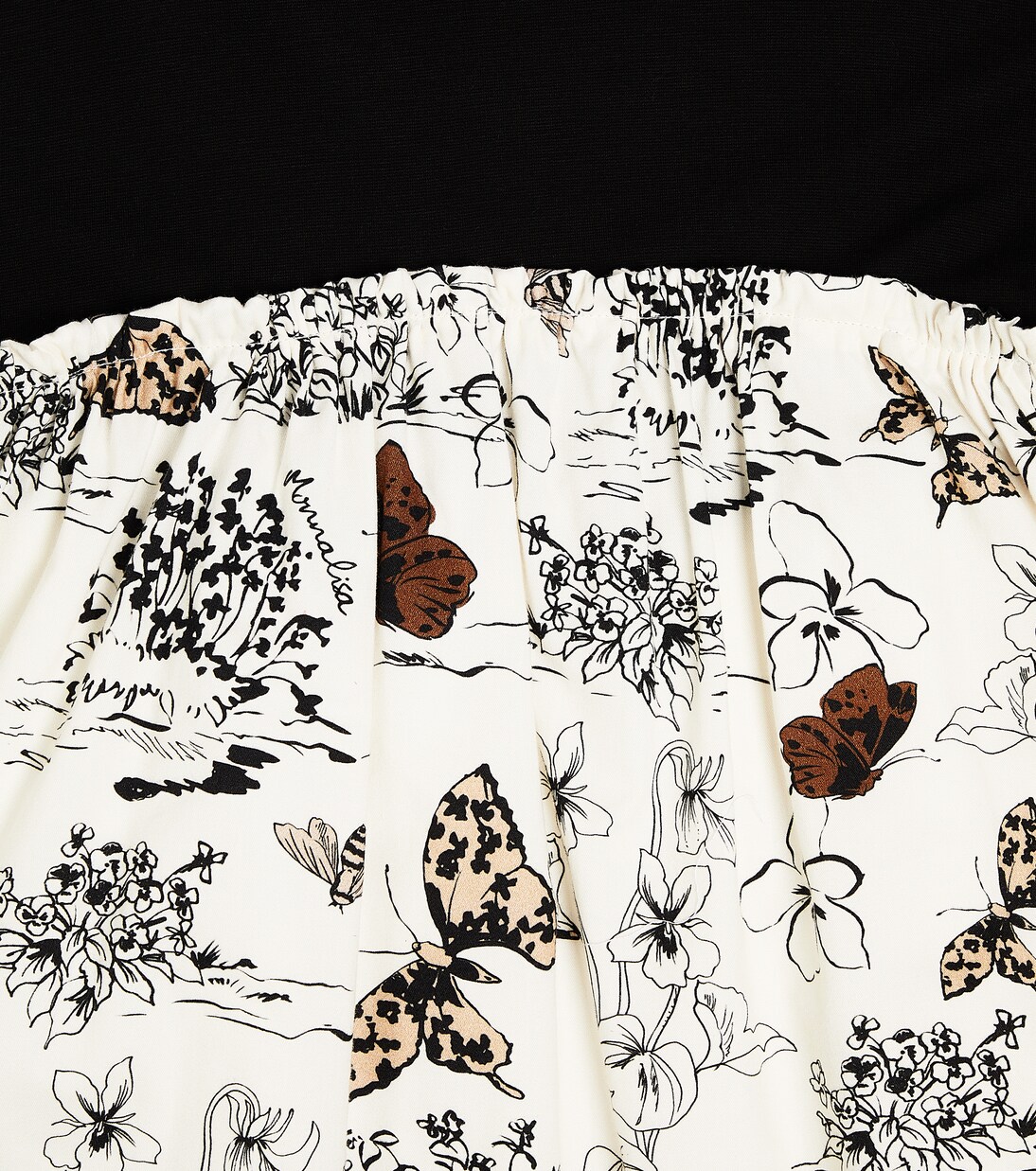 프린트 저지 드레스 | Monnalisa