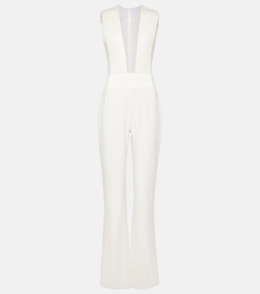 Bridal Soho flared jumpsuit | Galvan