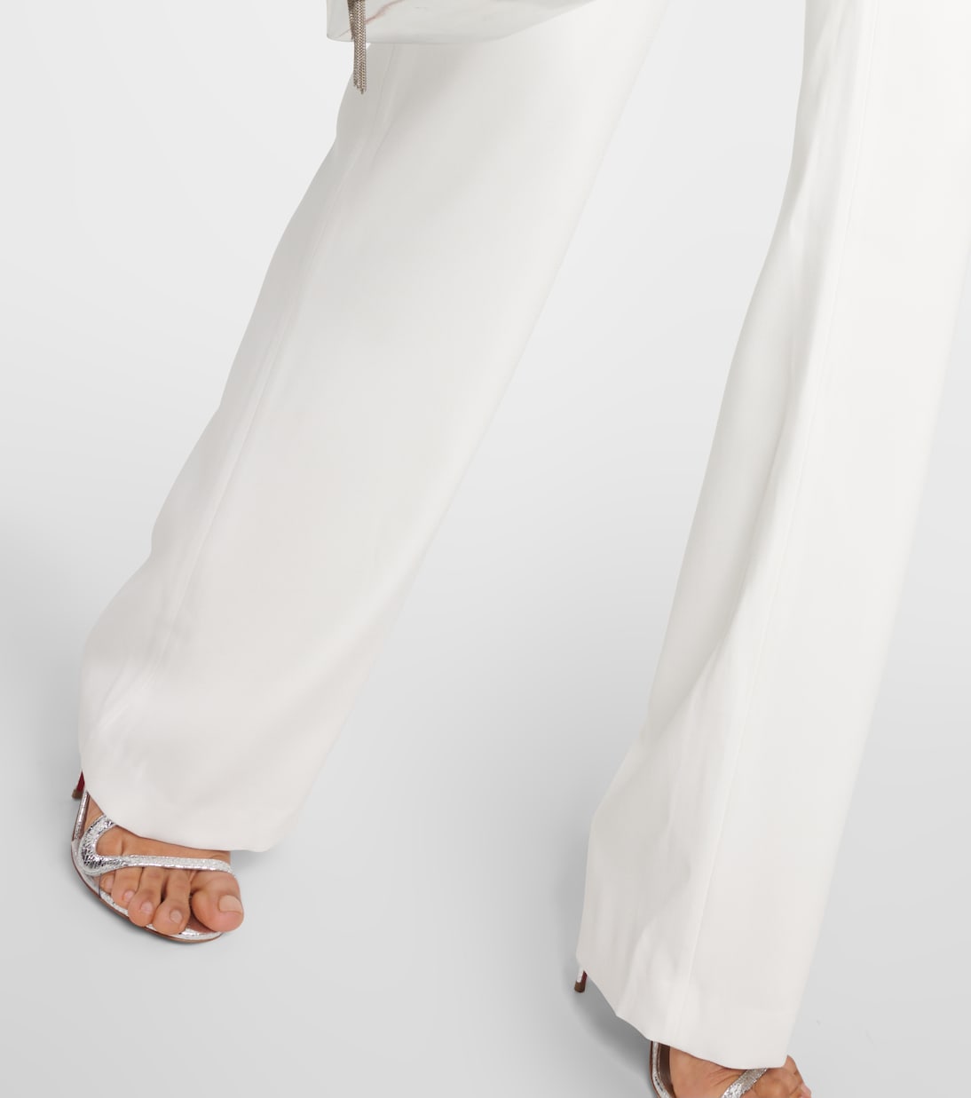 Bridal Soho flared jumpsuit | Galvan