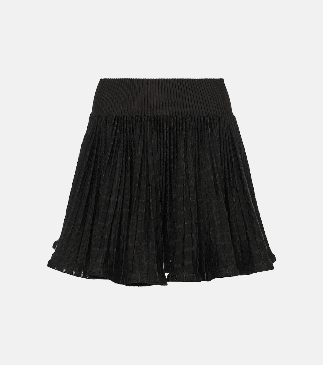 Minifalda de tiro alto | Alaïa