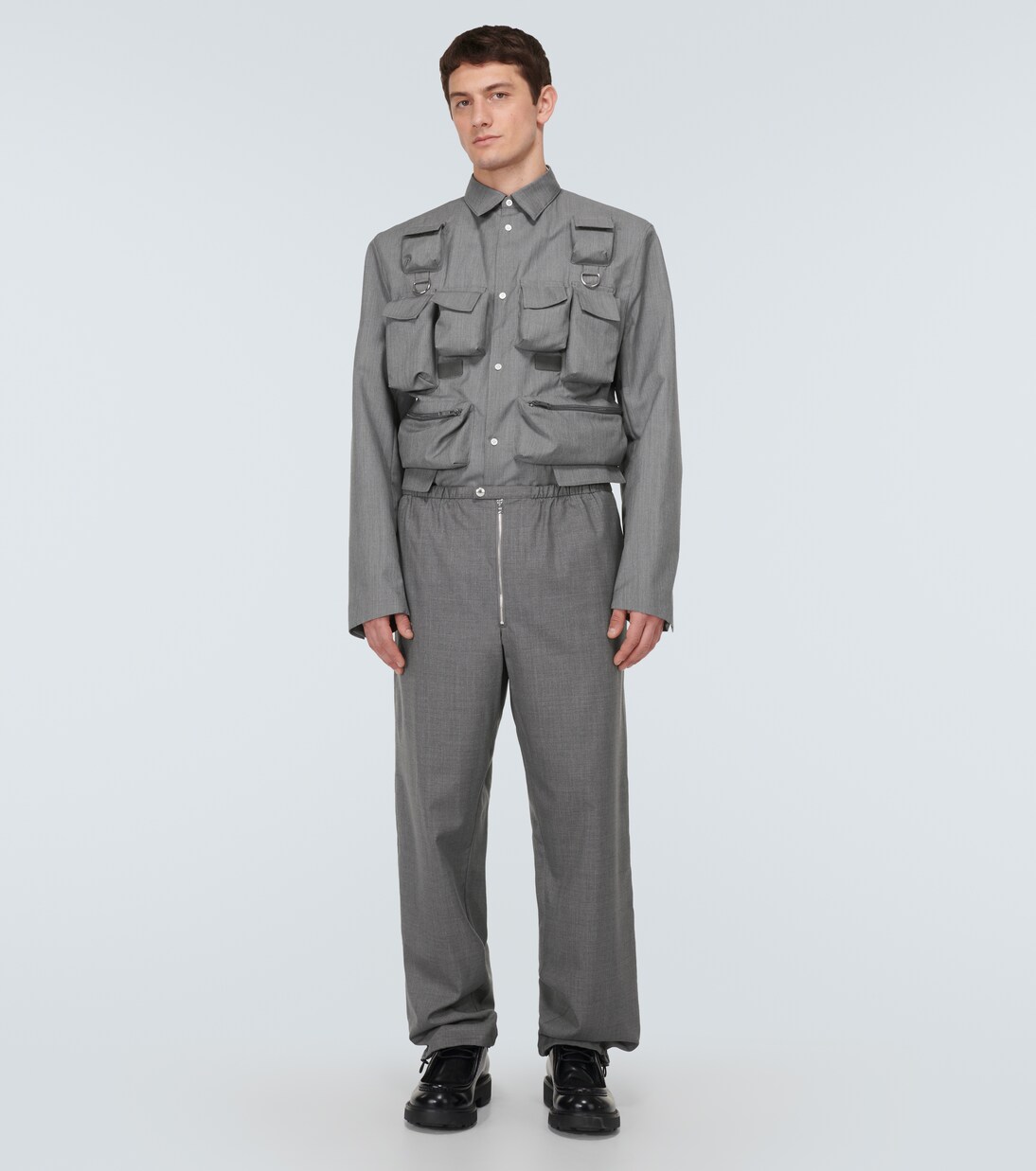 Gerade Hose aus Schurwolle | Prada