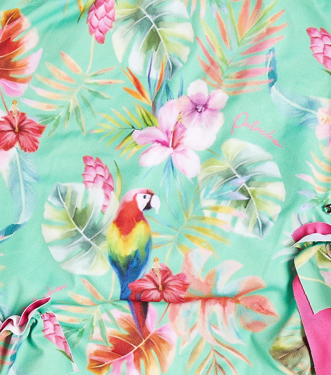 Ruffled floral swimsuit | Patachou