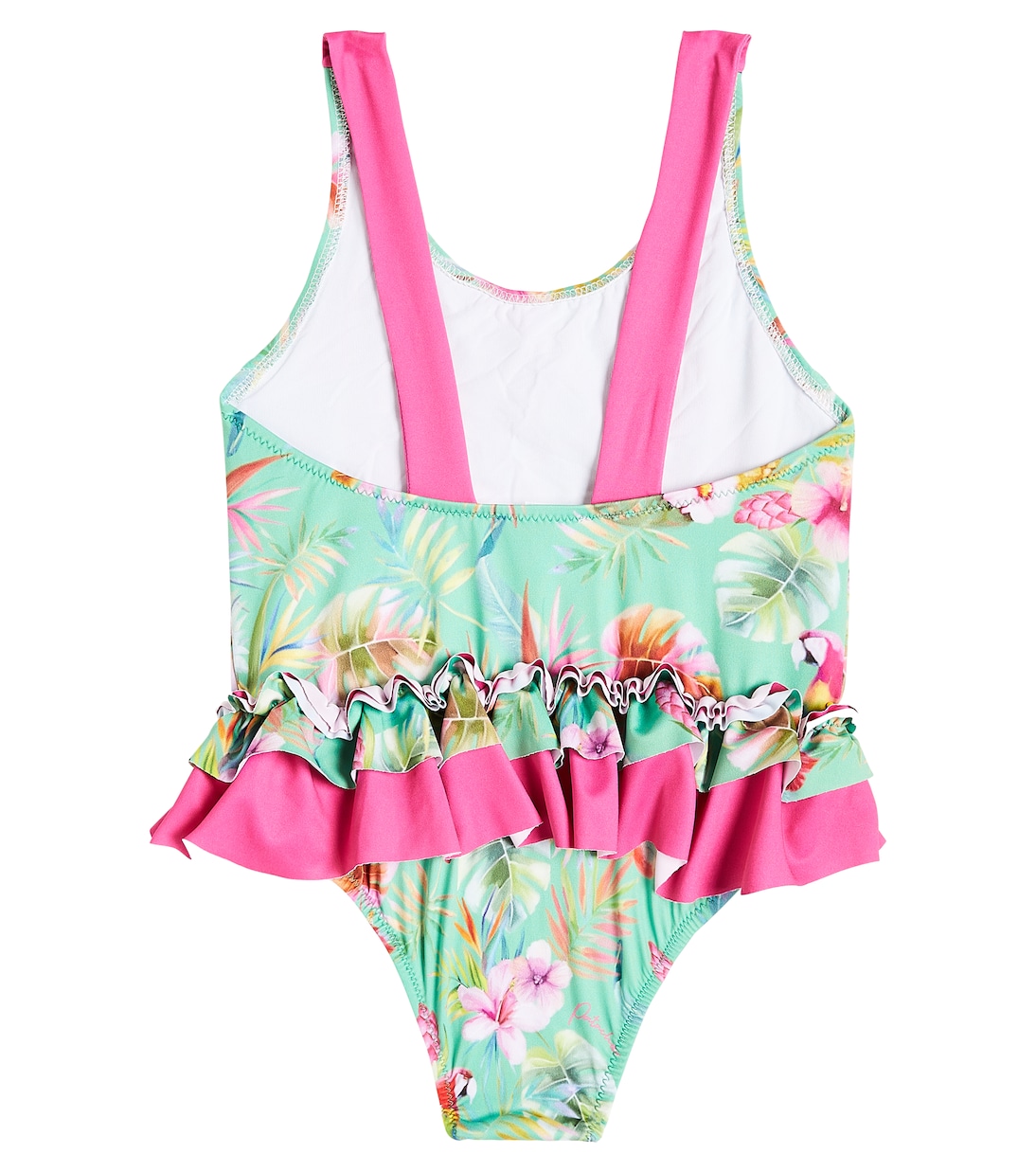 Ruffled floral swimsuit | Patachou