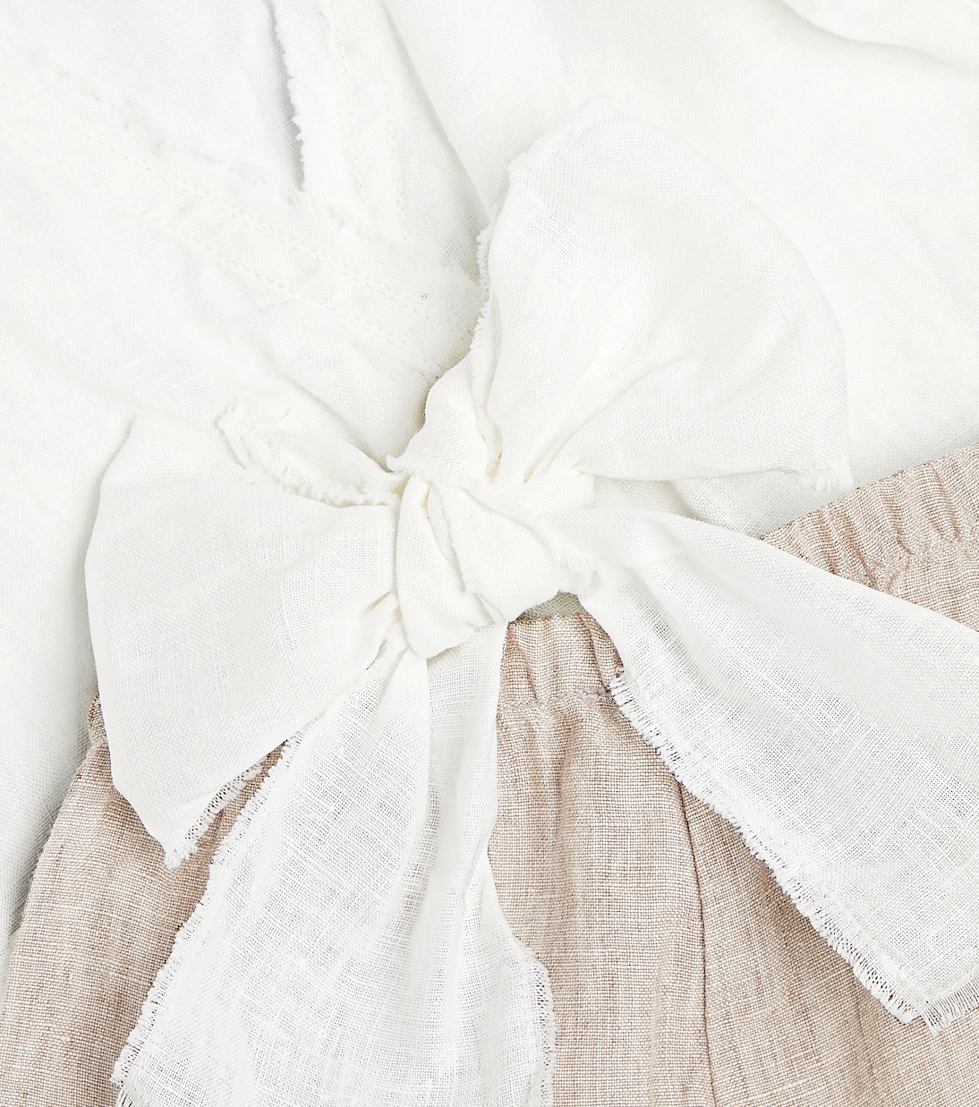 Baby - Top e culottes in lino | Il Gufo