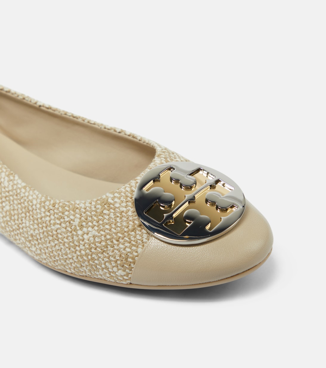 Claire tweed ballet flats | Tory Burch