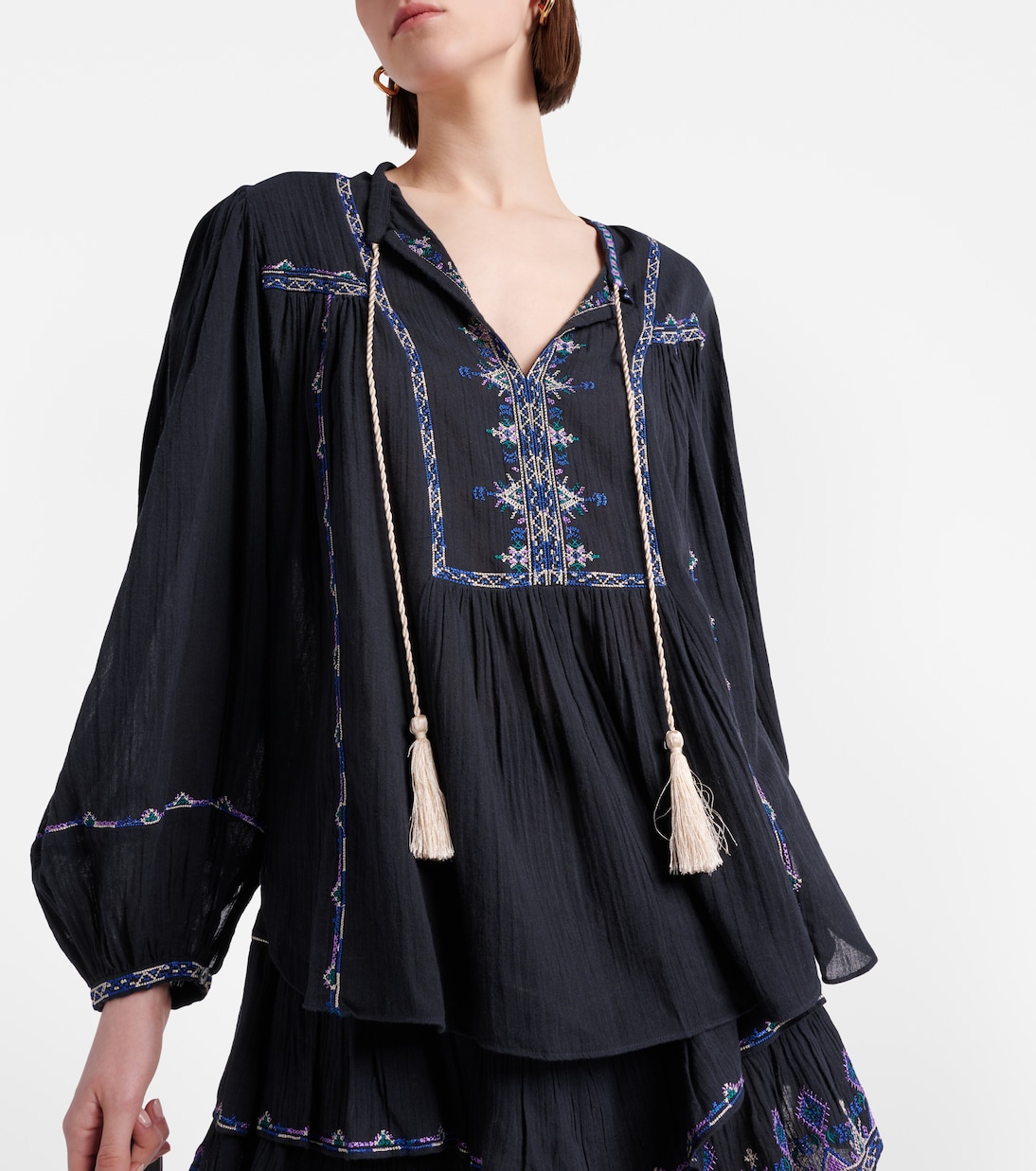 Bestickte Bluse Silekia aus Baumwolle | Marant Etoile