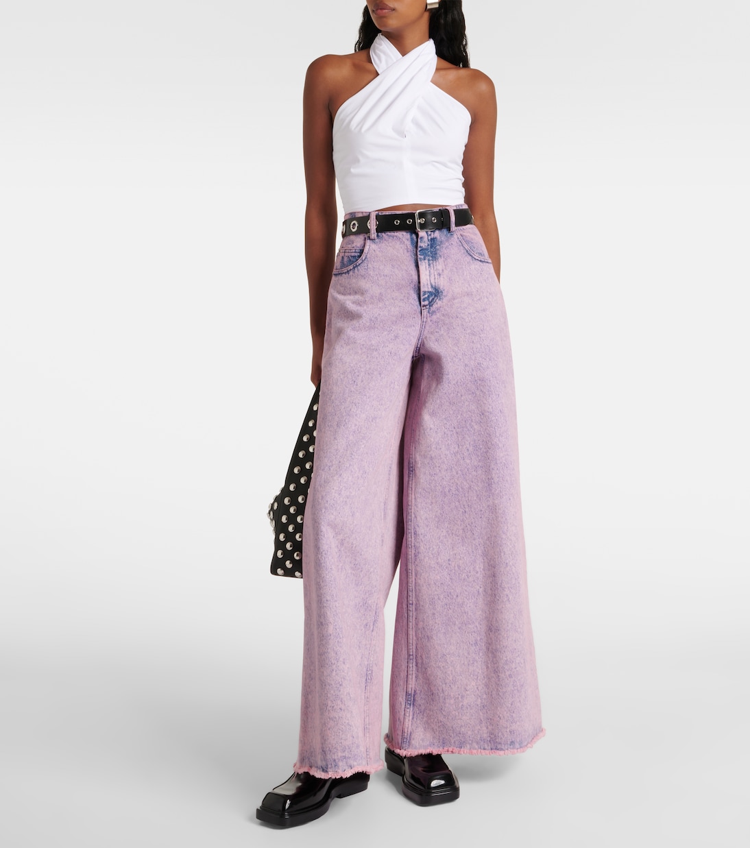 Cropped-Top Kai aus Baumwolle | Staud