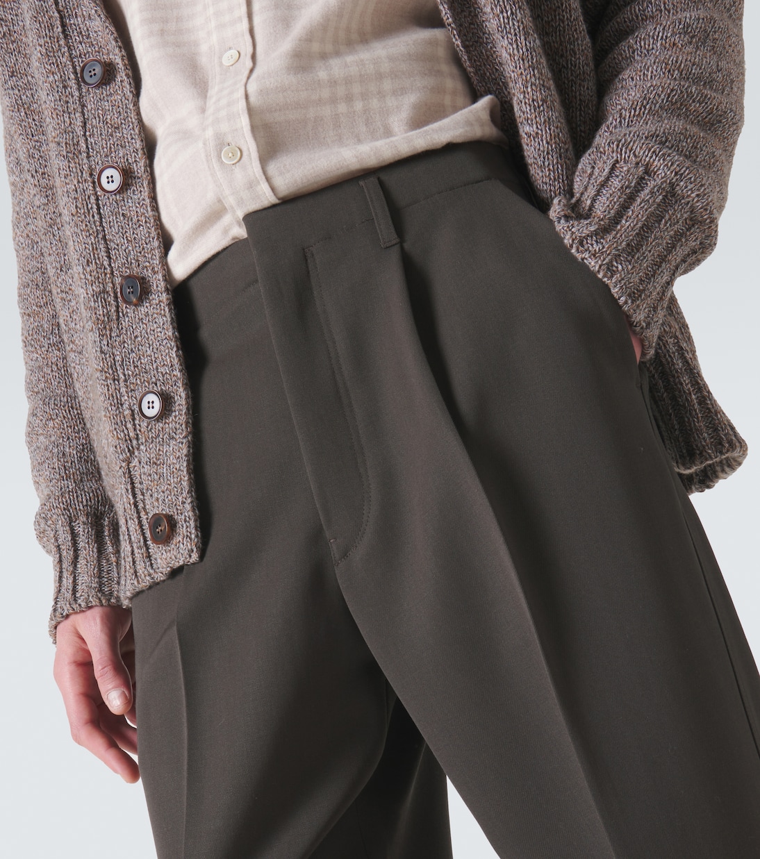 Wool straight pants | Zegna