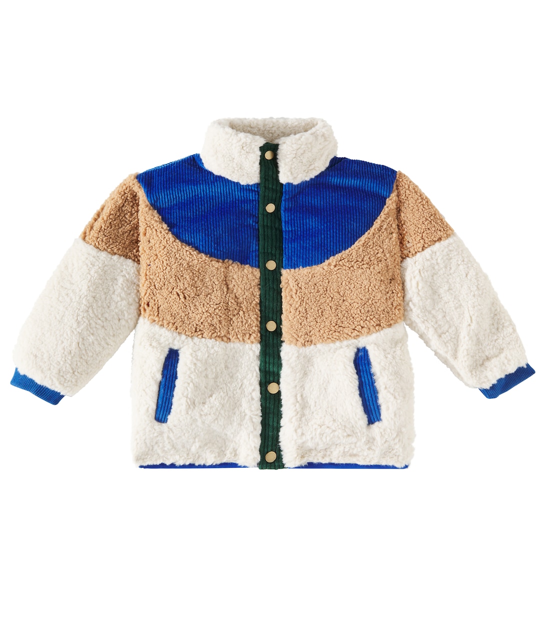 Jacke Ayser aus Fleece und Samt | Louise Misha