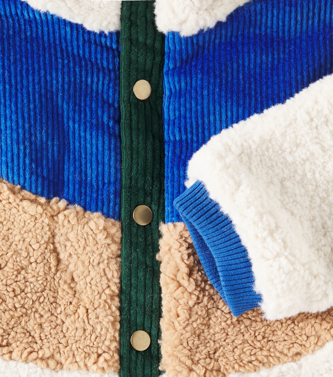 Jacke Ayser aus Fleece und Samt | Louise Misha