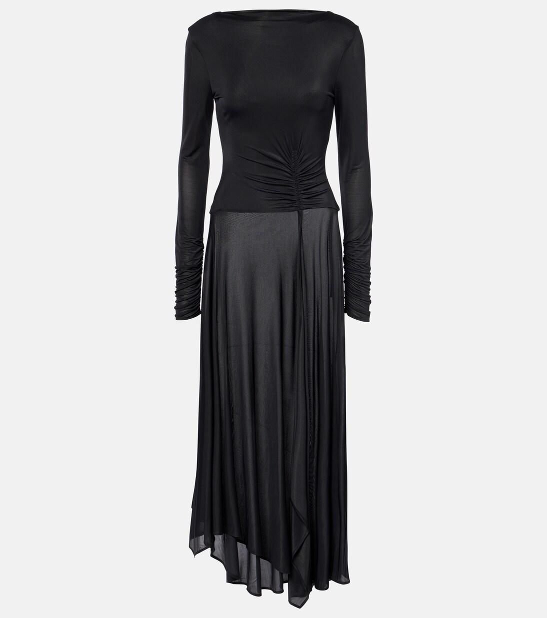 Robe longue asymétrique | Acne Studios