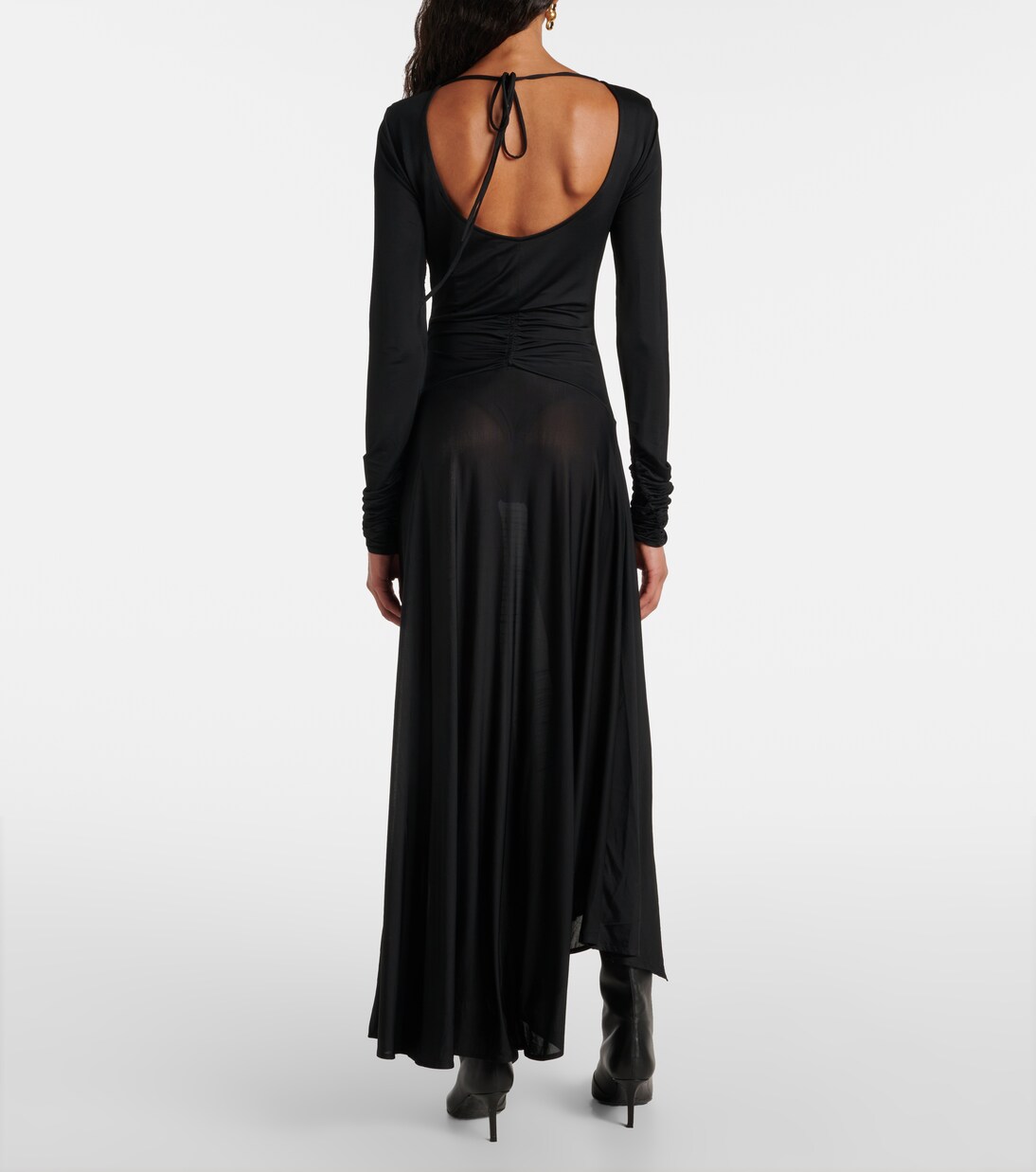 Robe longue asymétrique | Acne Studios