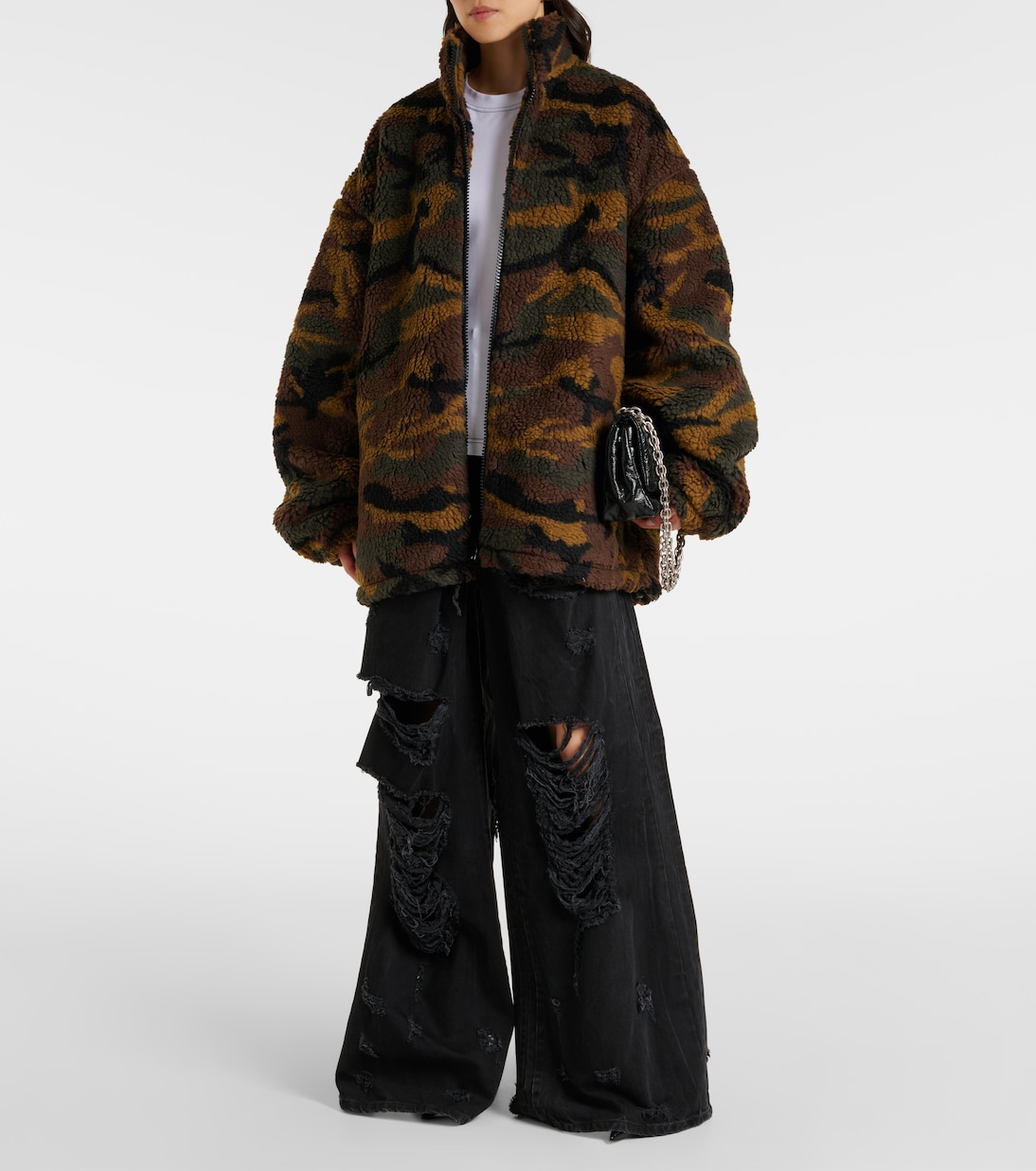 Jacke Camo aus Fleece | Vetements