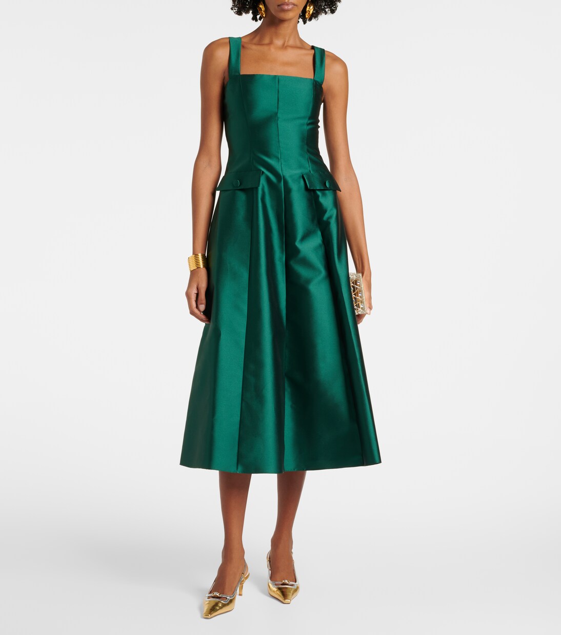 Robe midi Alouette | Markarian