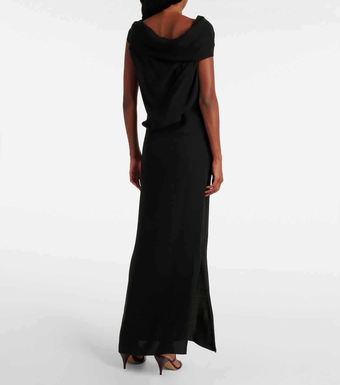 Nassau silk crêpe gown | The Row