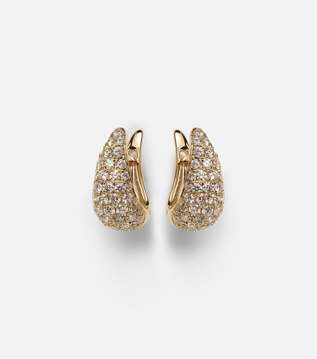 Boucles d'oreilles Claw en or 18 ct et diamants | Anita Ko