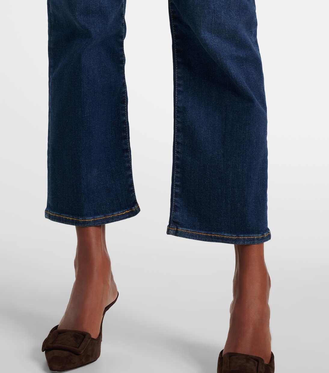 High-Rise Straight Jeans Le Sleek | Frame