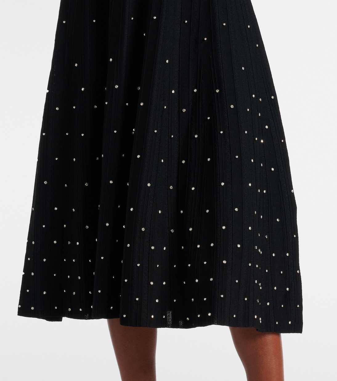 Robe midi Pruitt à ornements | Simkhai