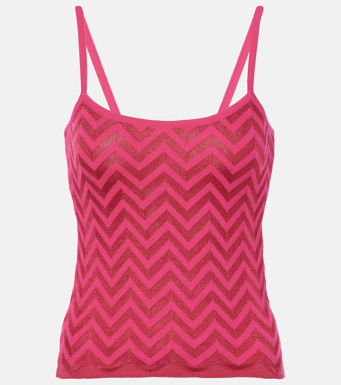 Tank top de mezcla de algodón en zigzag | Missoni