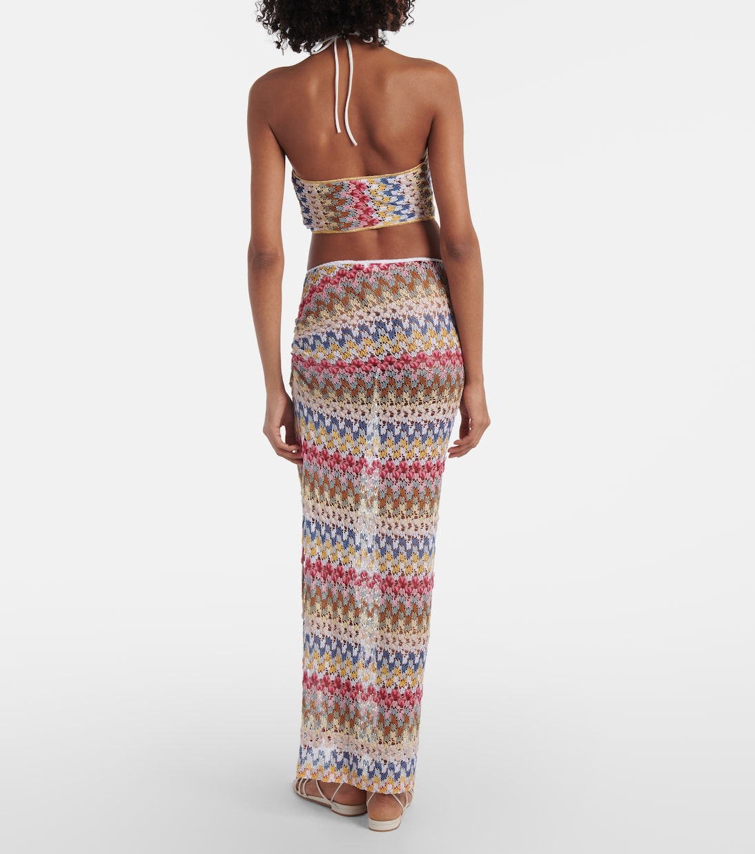 Zig Zag lamé top | Missoni