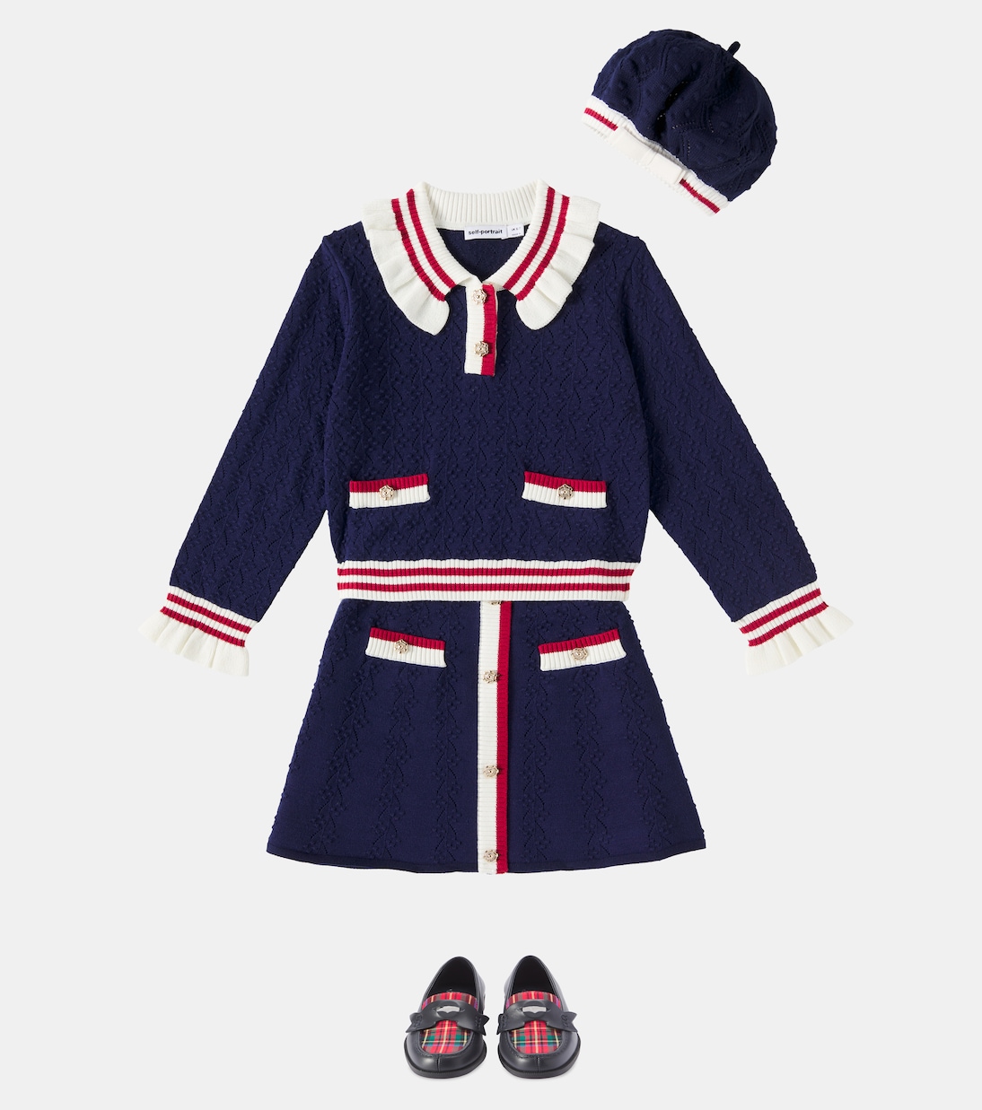 Gonna in maglia | Self-Portrait Kids