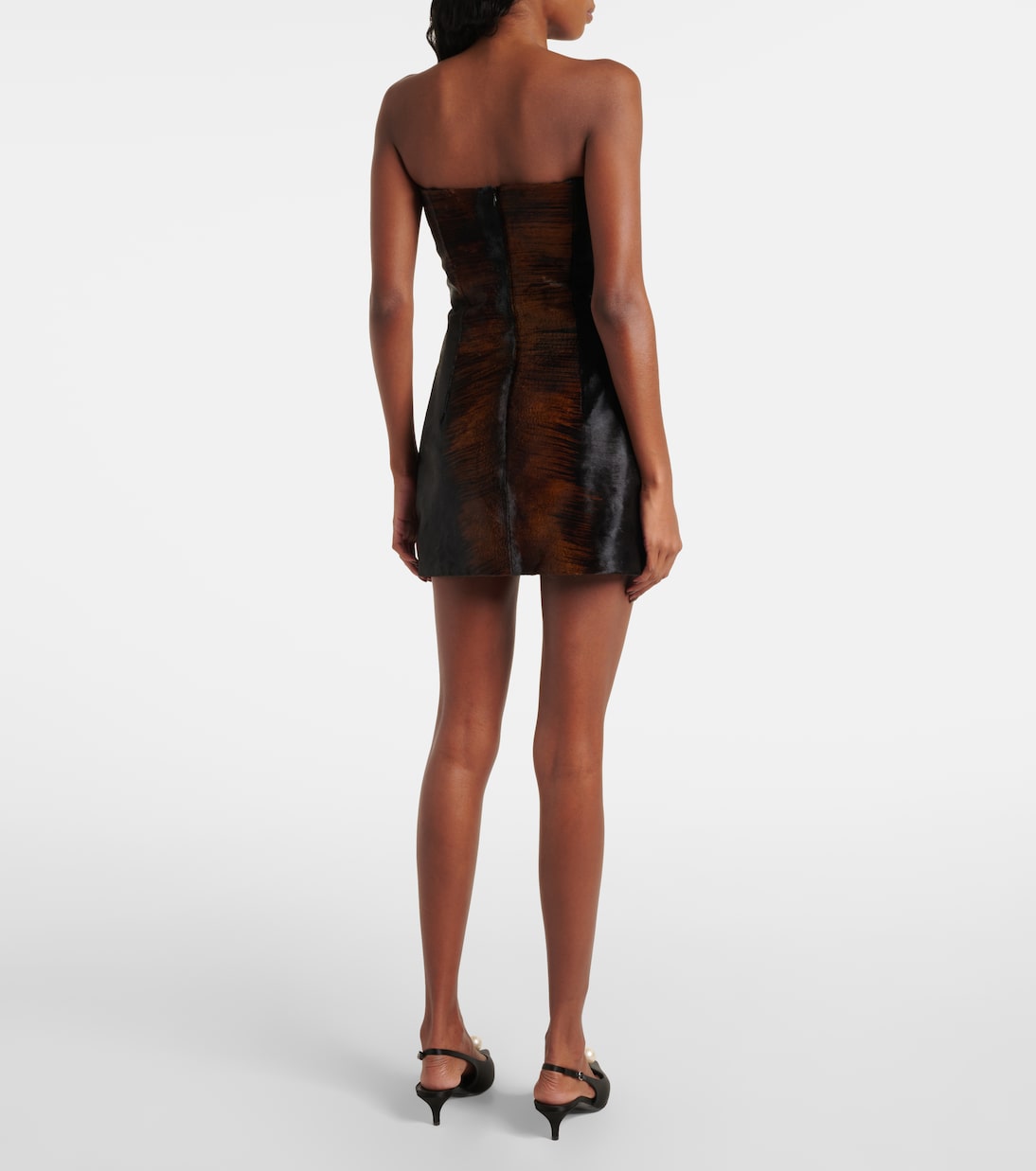 Bustier-Kleid aus Kalbshaar | Magda Butrym