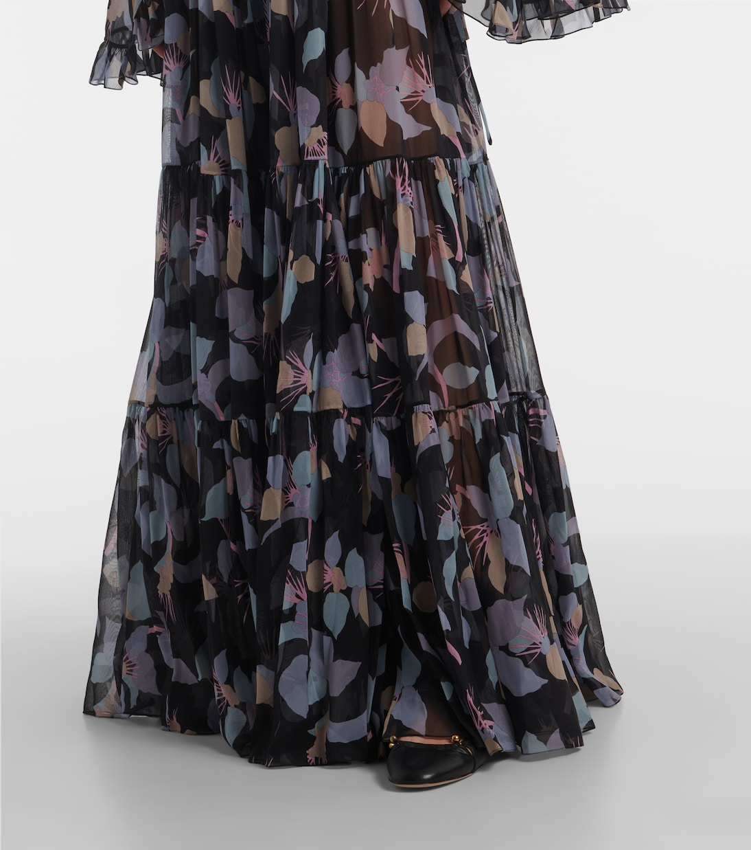 Maxirock aus Seide | Chloé