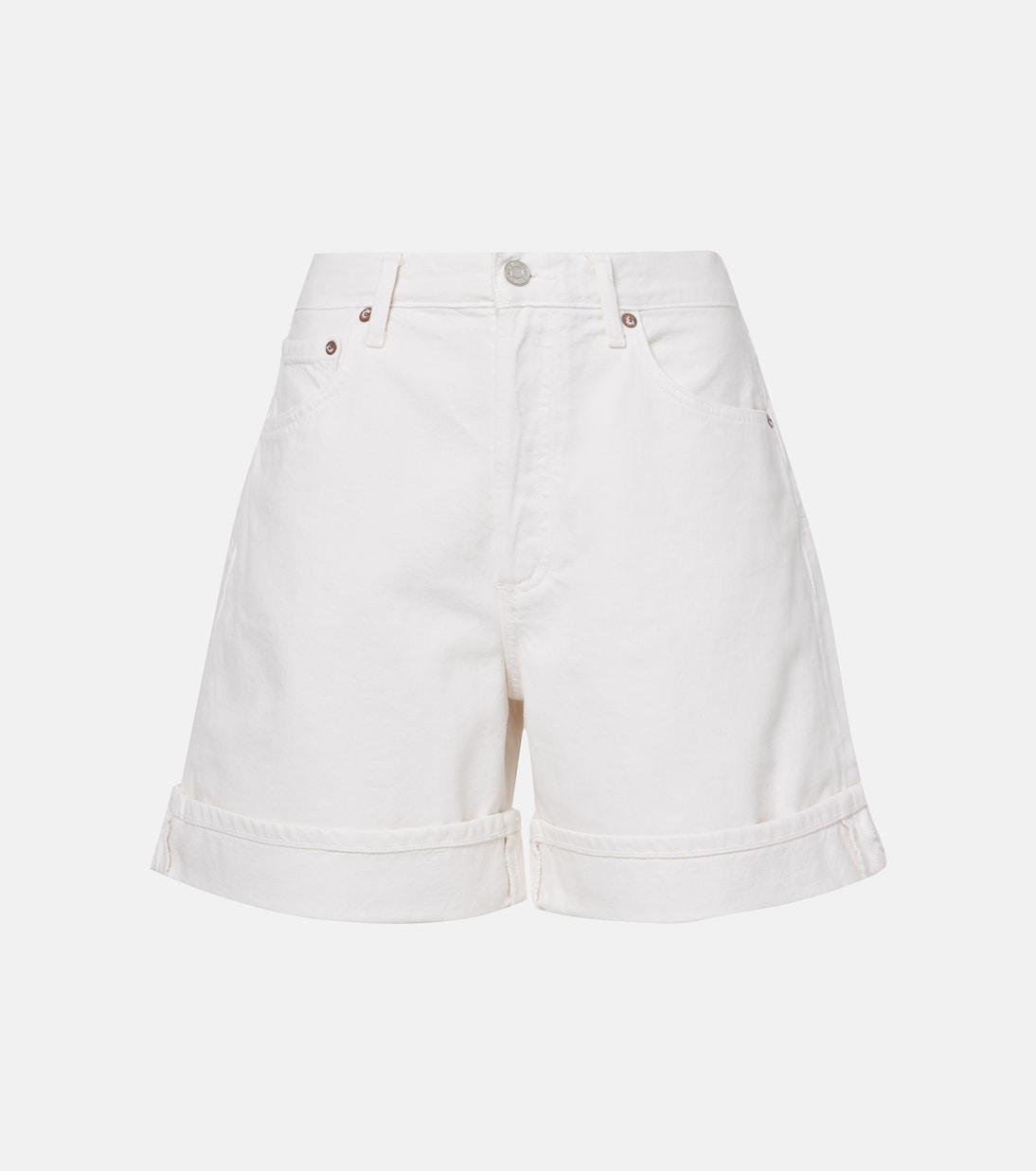 High-Rise Jeansshorts Dame | Agolde