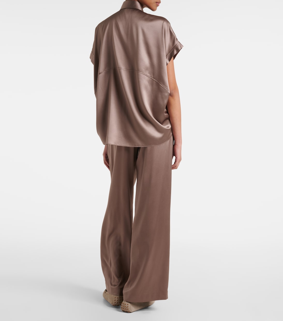 Hemd aus einem Seidengemisch | Brunello Cucinelli