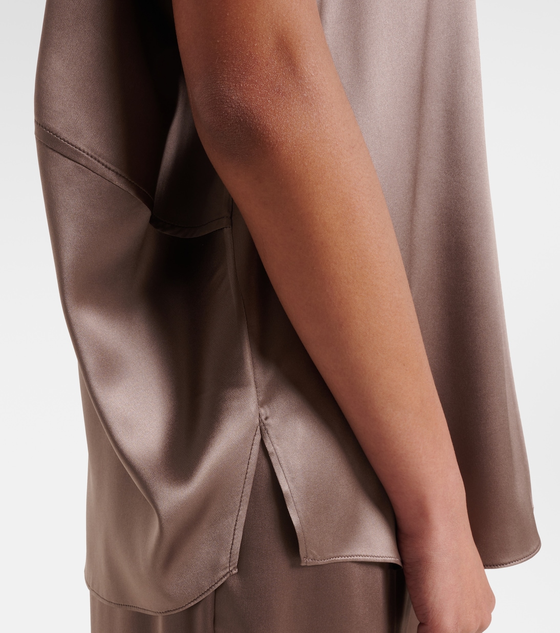 Hemd aus einem Seidengemisch | Brunello Cucinelli