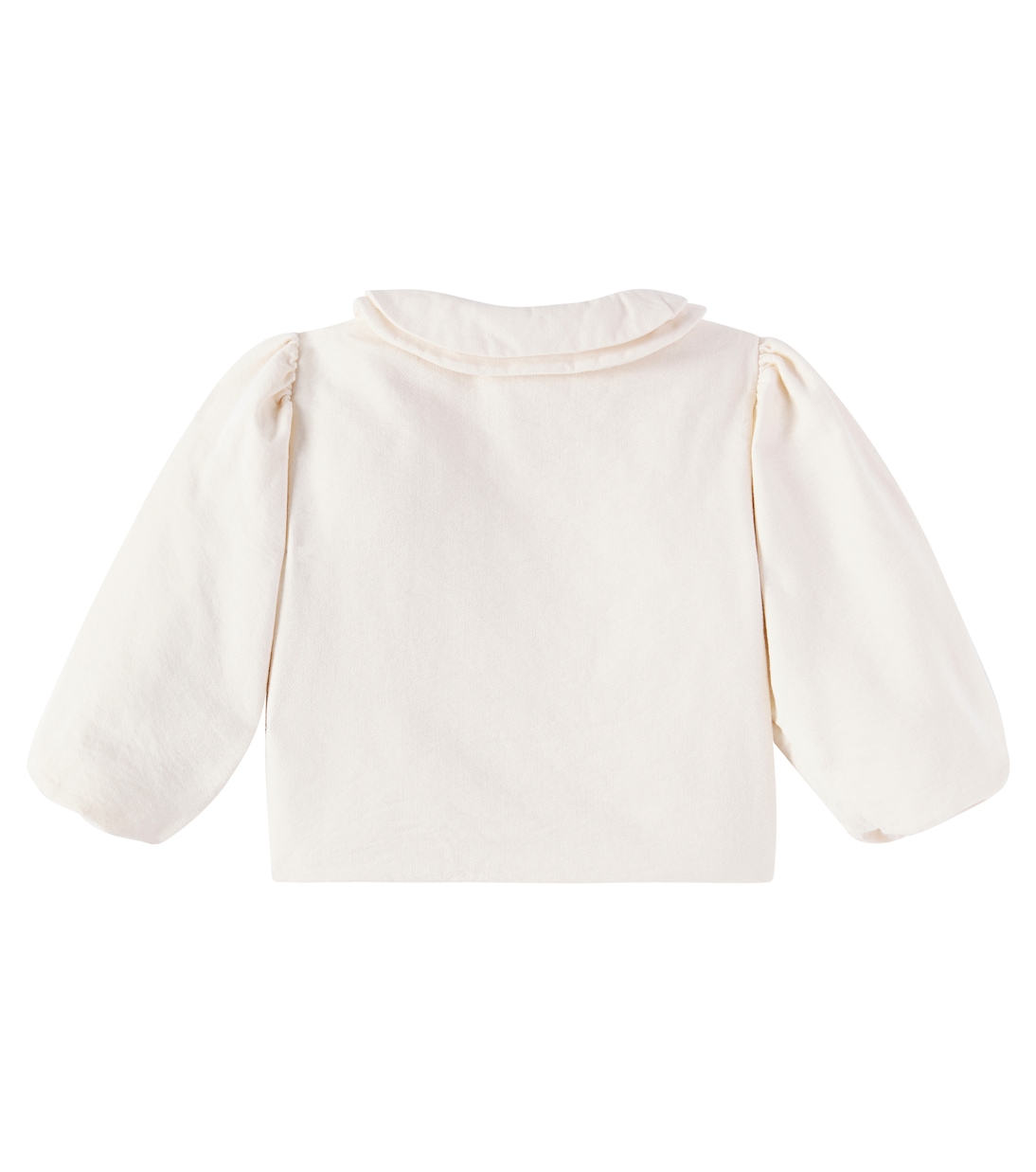 Bebé - chaqueta Aagje de algodón bordada | Donsje