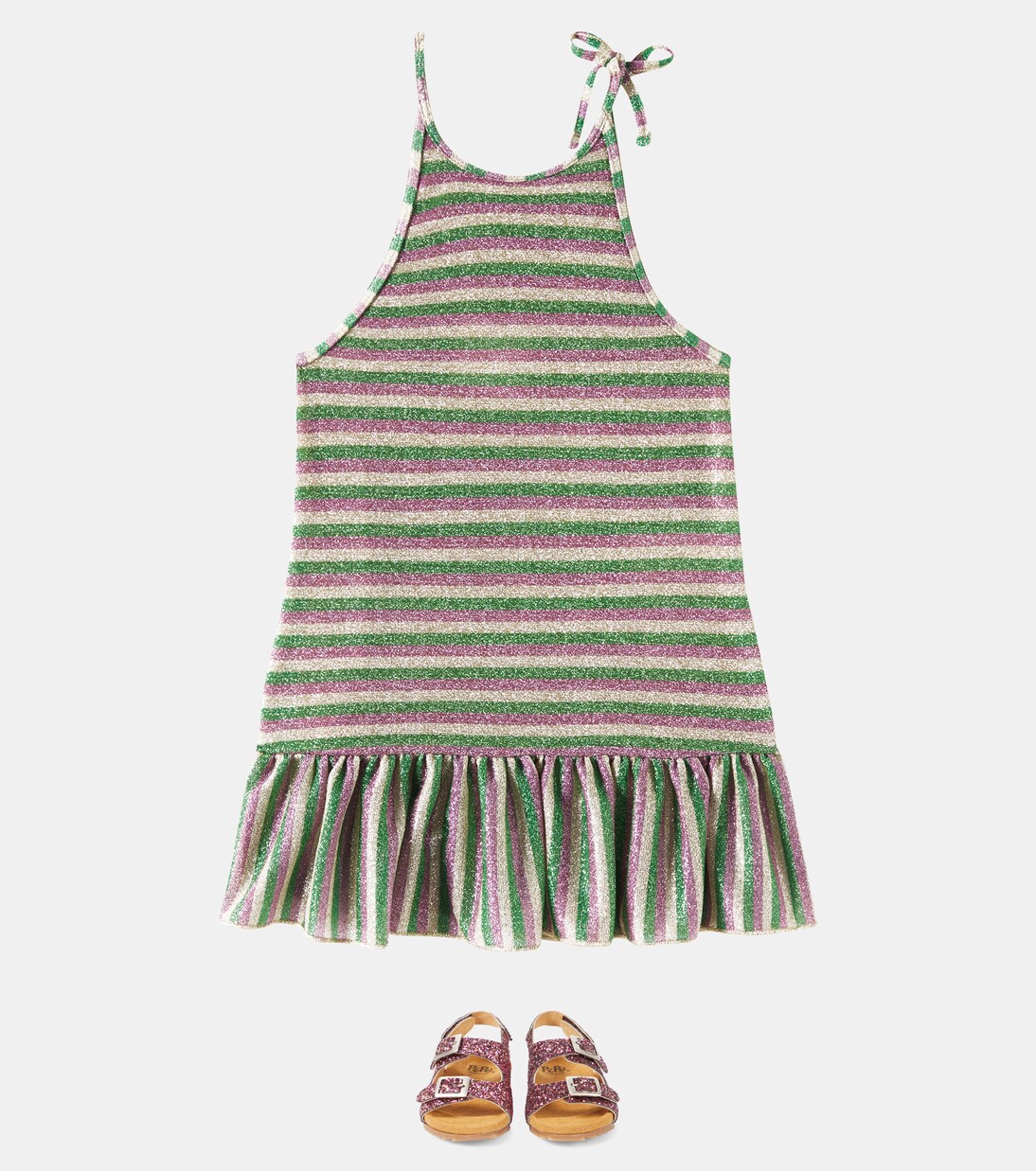 OseMini Lumiére lamé dress | Oséree Kids